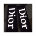 Outdoor Electronic Signs 3D customized acrylic led light box sign letters advertising light